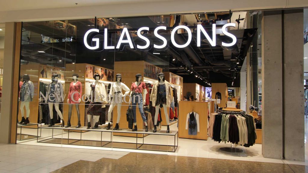 Glassons Showroom