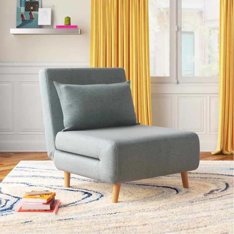 Euro Upholstered Storage Futon