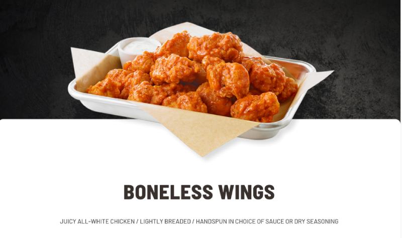 Boneless Wings