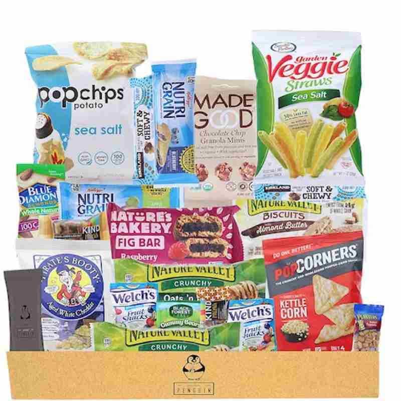 Premium Penguin Healthy Snacks Care Packag