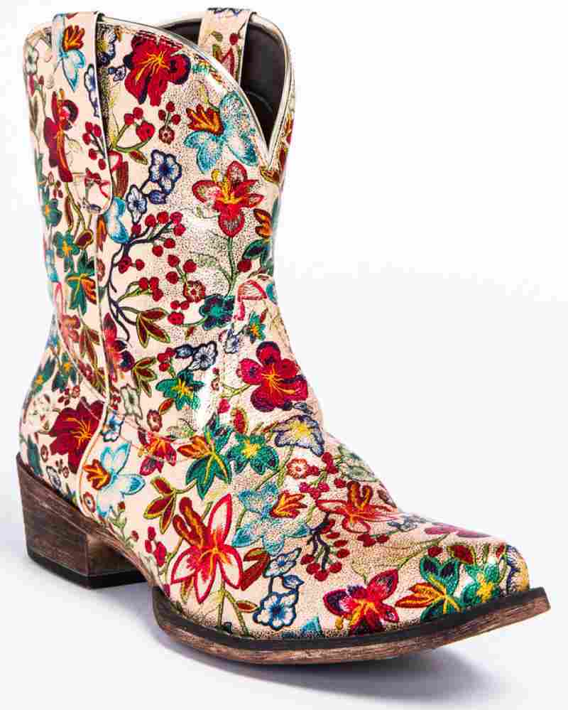 Roper Women's Ingrid Floral Western Booties