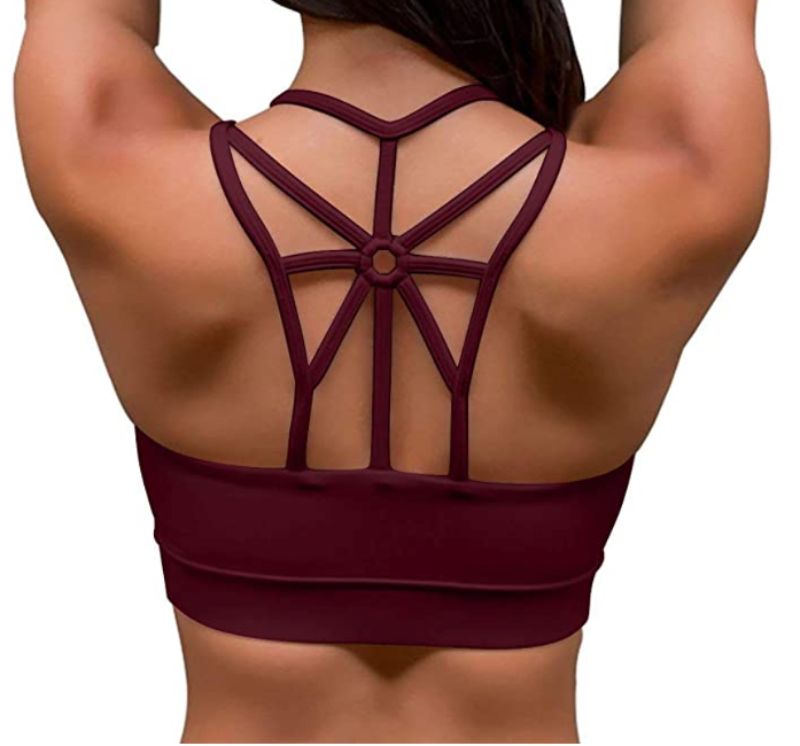Yianna Strappy Sports Bra