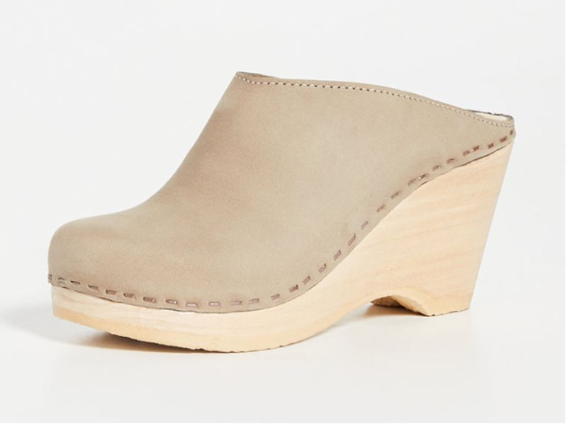 No.6 New School Wedge Clogs