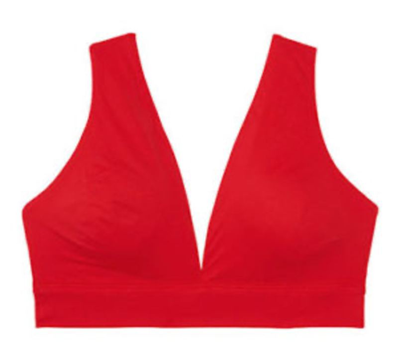 Unlined Soft Wireless Lounge Bra